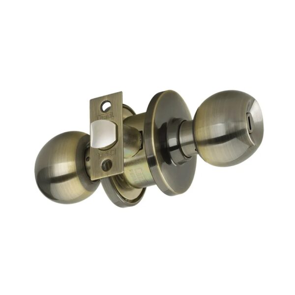 Cerradura Pomo Baño Bronce Antiguo Bl-081 Cantol