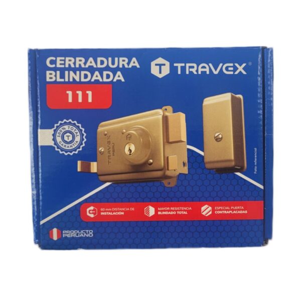 Cerradura Sobreponer Travex  Mod. 111 Econ