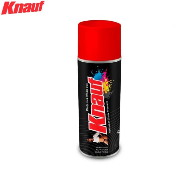 Pintura Spray Rojo Brillante #311 Knauf